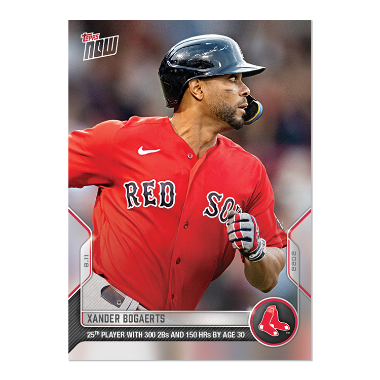 Xander Bogaerts - 2022 MLB Topps NOW® Card 689 - PR: 641