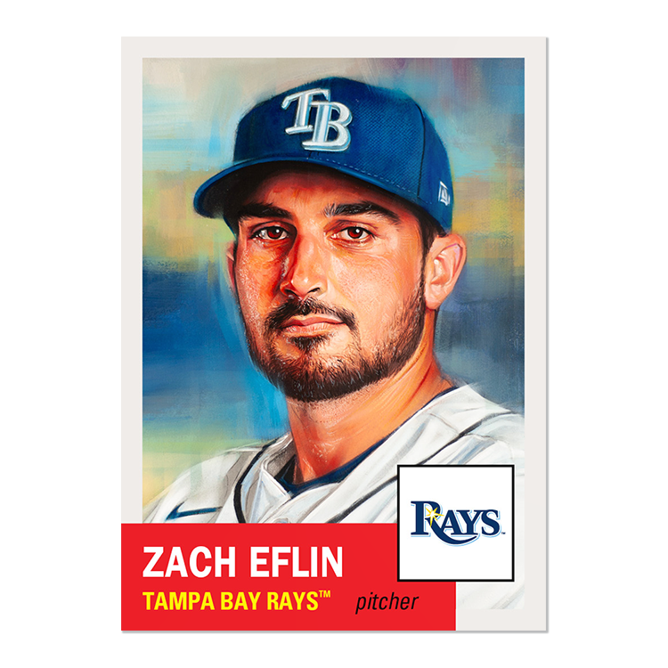 Topps MLB® Living Set® Card #698 - Zach Eflin - PR: 1216