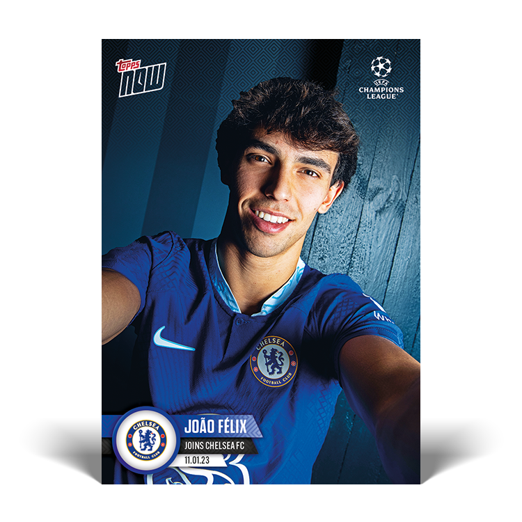 Joins Chelsea FC - UCL Topps NOW® Card #70 - PR: 861