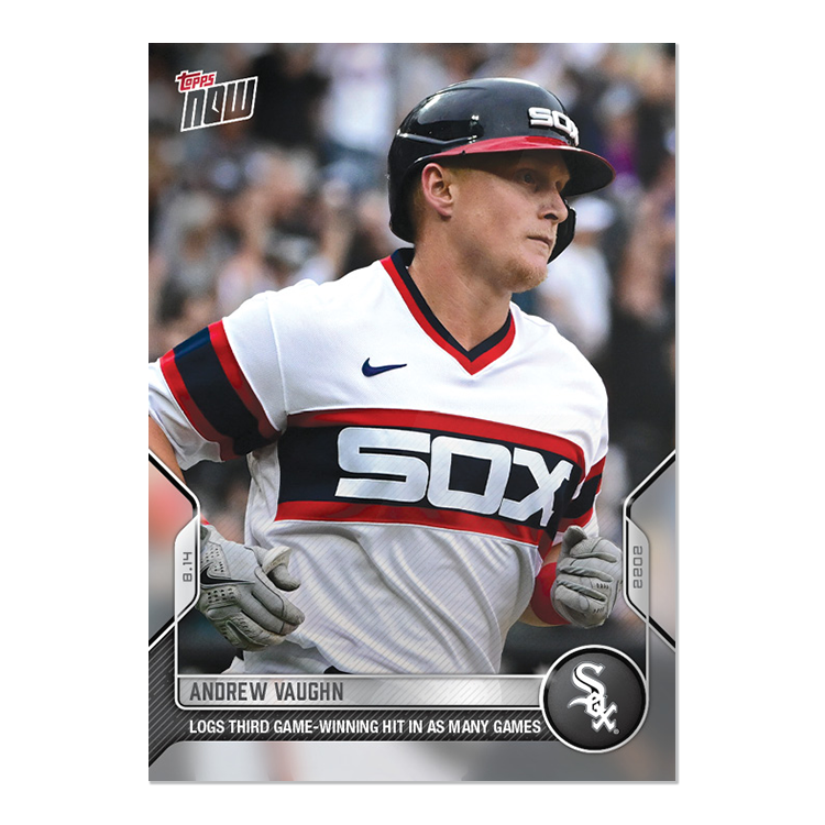 Andrew Vaughn - 2022 MLB Topps NOW® Card 710 - PR: 268