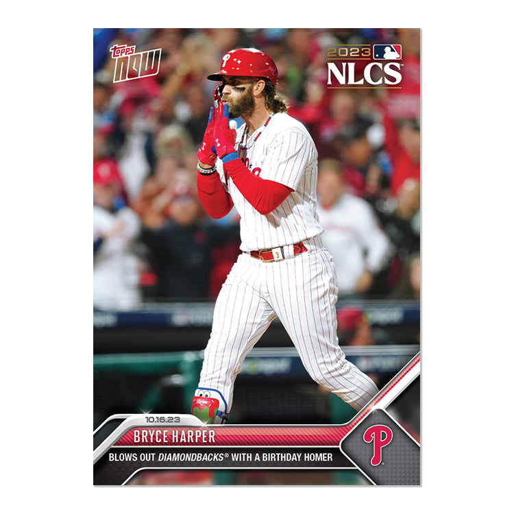 Bryce Harper - 2023 MLB Topps NOW® Card 1008 - PR: 2083