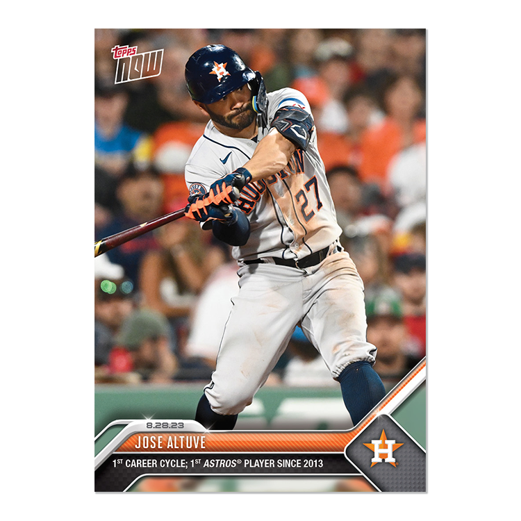 Jose Altuve - 2023 MLB Topps NOW® Card 774 - PR: 1704
