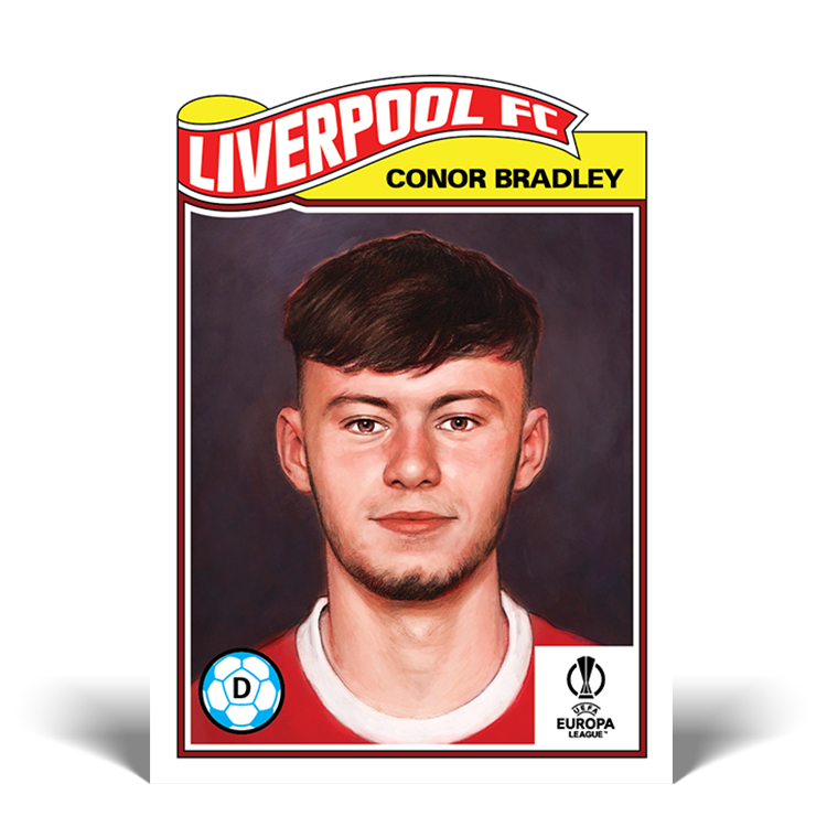 Topps UCC Living Set Card #669 - Conor Bradley - PR: 792