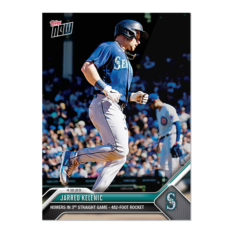 Jarred Kelenic - 2023 MLB Topps NOW® Card 108 - PR: 648