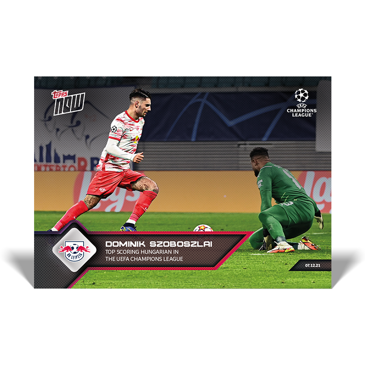 Top scoring Hungarian in the UEFA Champions League - UCL Topps NOW® Card #92 - PR: 479