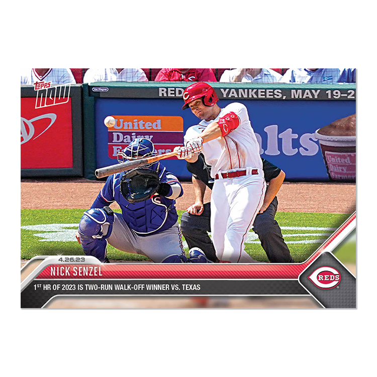 Nick Senzel - 2023 MLB Topps NOW® Card 187 - PR: 295