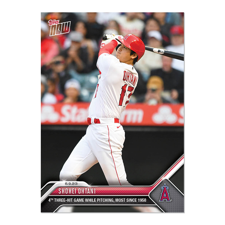 Shohei Ohtani - 2023 MLB Topps NOW® Card 419 - PR: 3258