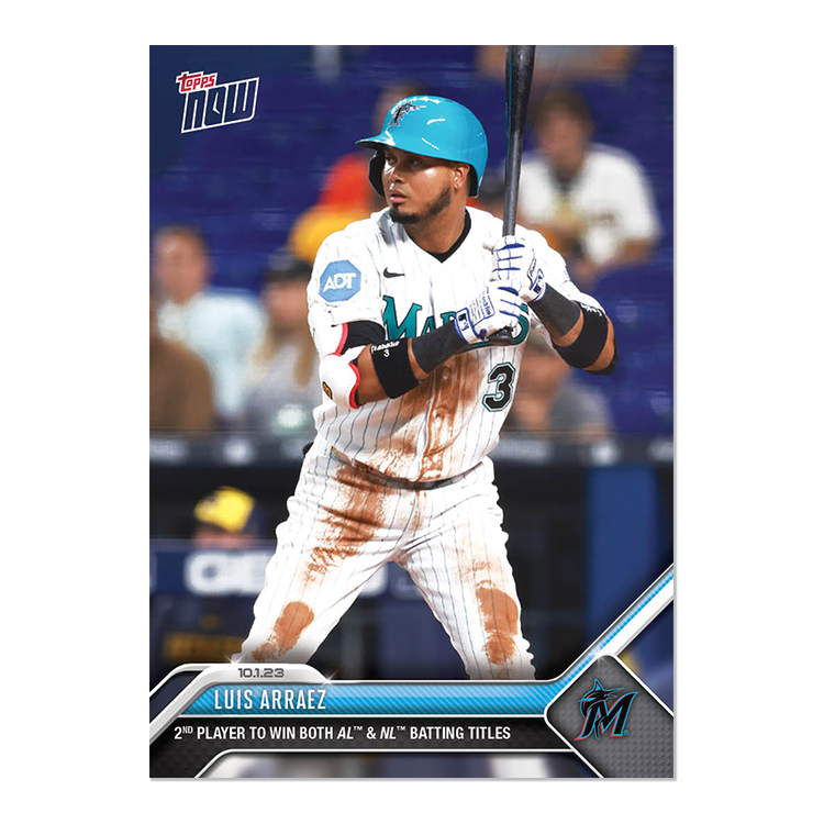 Luis Arraez - 2023 MLB Topps NOW® Card 954 - PR: 699
