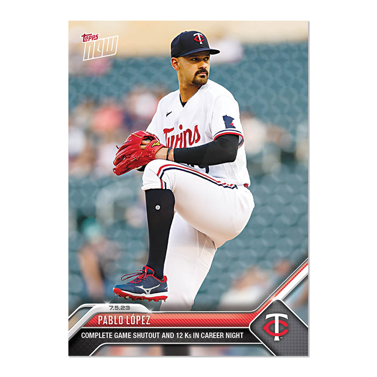 Pablo López - 2023 MLB Topps NOW® Card 530 - PR: 400