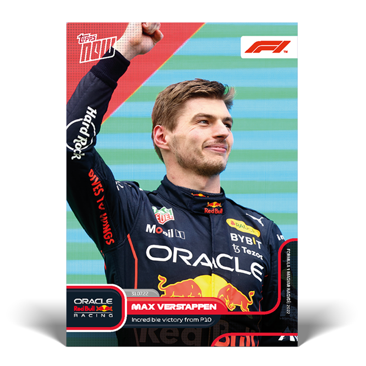 Incredible victory from P10 - F1 Topps NOW® Card #47 - PR: 1450