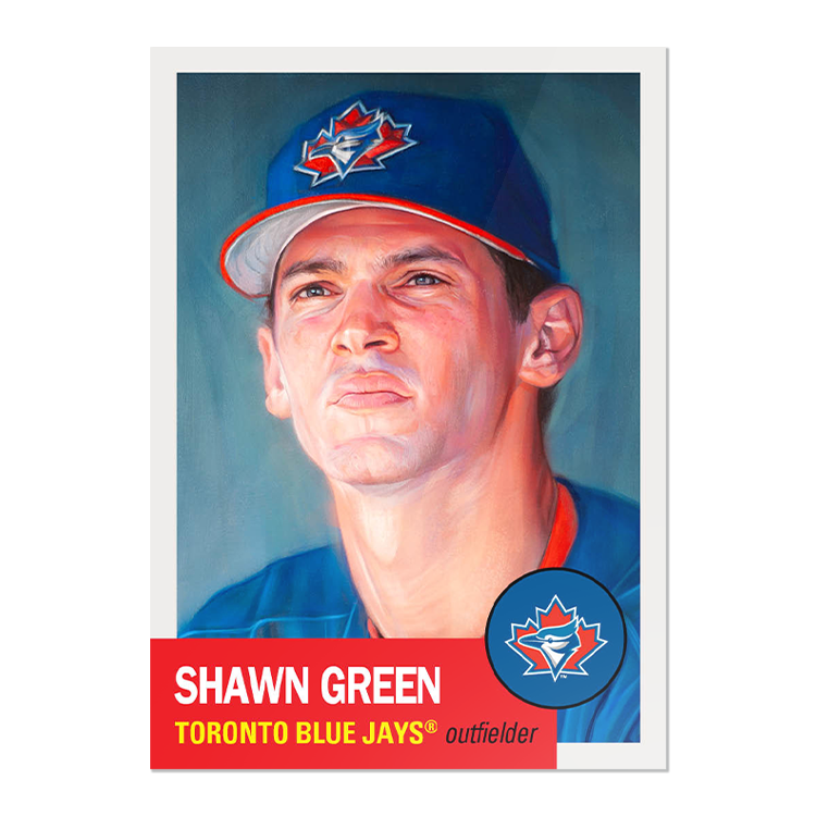 Topps MLB® Living Set® Card #702 - Shawn Green - PR: 1236