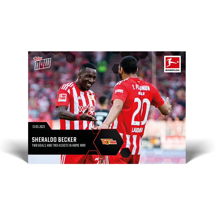 Two goals and two assists in home win! - Bundesliga Topps NOW® Card #200 - PR: 67