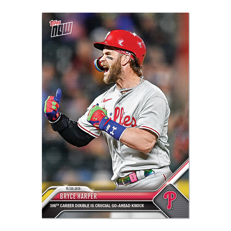 Bryce Harper - 2023 MLB Topps NOW® Card 280 - PR: 621