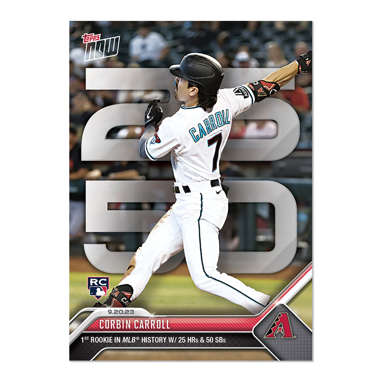 Corbin Carroll - 2023 MLB Topps NOW® Card 898 - PR: 10710