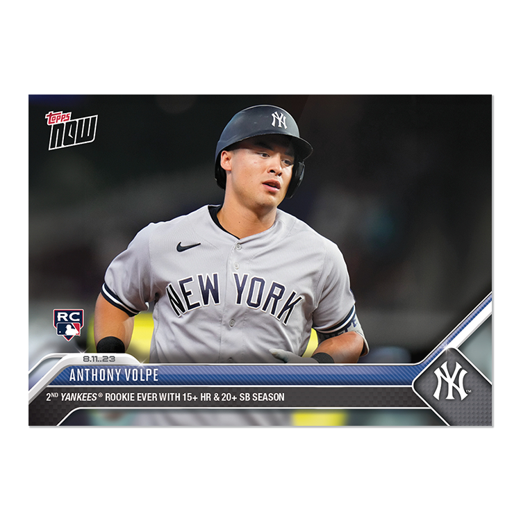 Anthony Volpe - 2023 MLB Topps NOW® Card 690 - PR: 1718