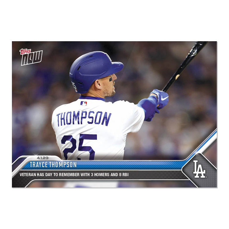 Trayce Thompson - 2023 MLB Topps NOW® Card 27 - PR: 632