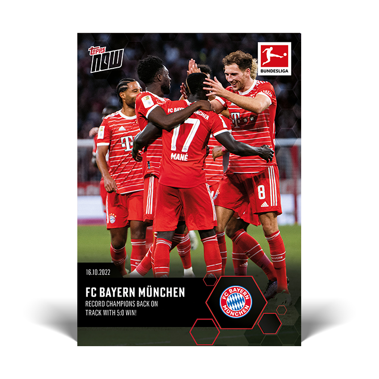 6 Card Bundle - Bundesliga Topps NOW® #59-64