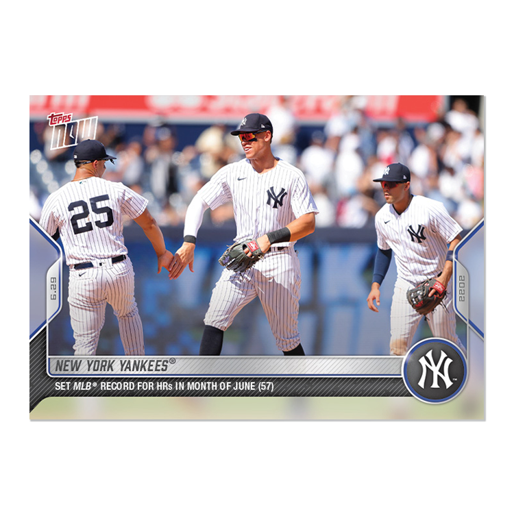New York Yankees - 2022 MLB Topps NOW® Card 429 - PR: 586