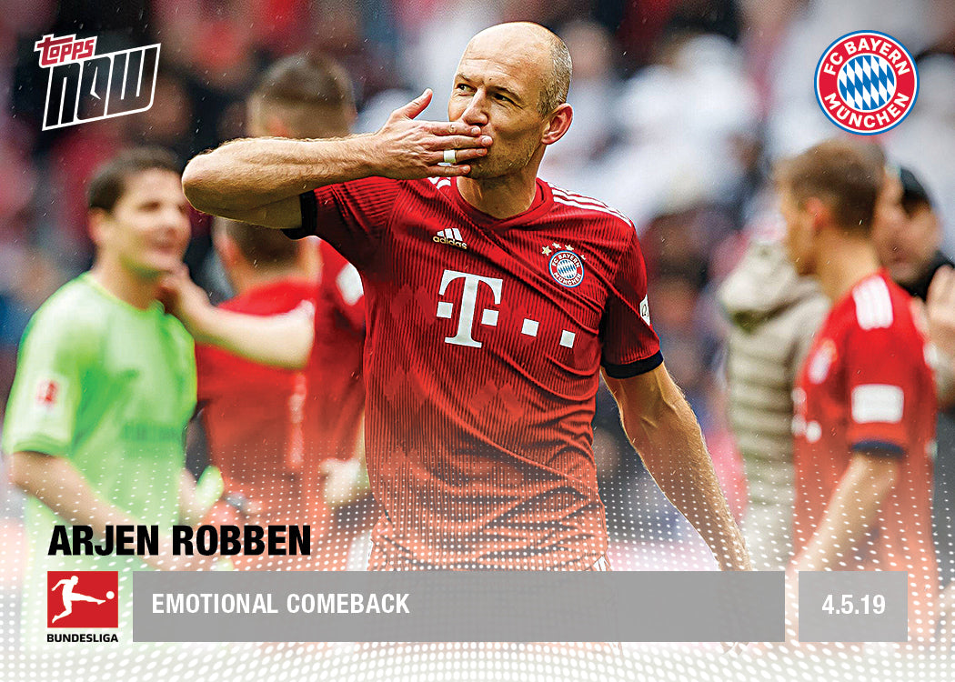 Emotional Comeback - Bundesliga Topps NOW® Card 115 - Print Run: 49