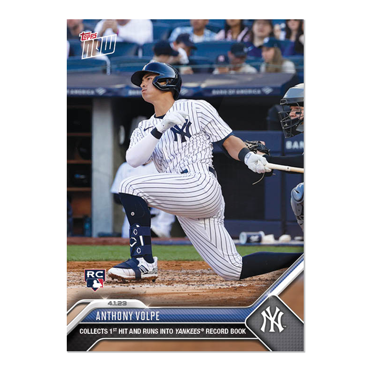 Anthony Volpe - 2023 MLB Topps NOW® Card 22 - PR: 14094