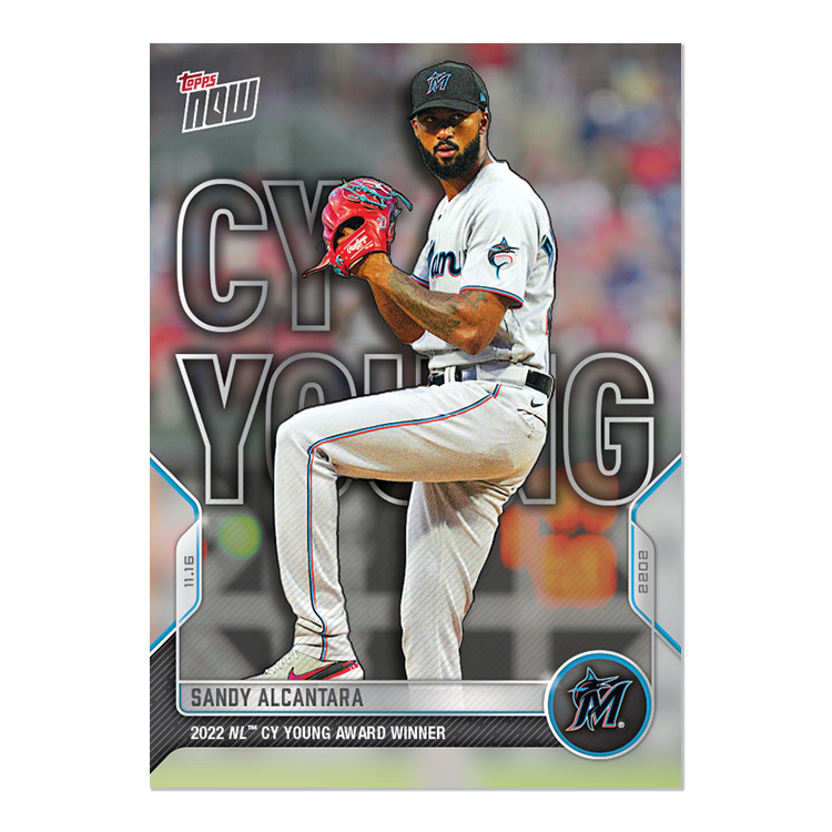 Sandy Alcantara - 2022 MLB Topps NOW® Card OS37 - PR: 1510