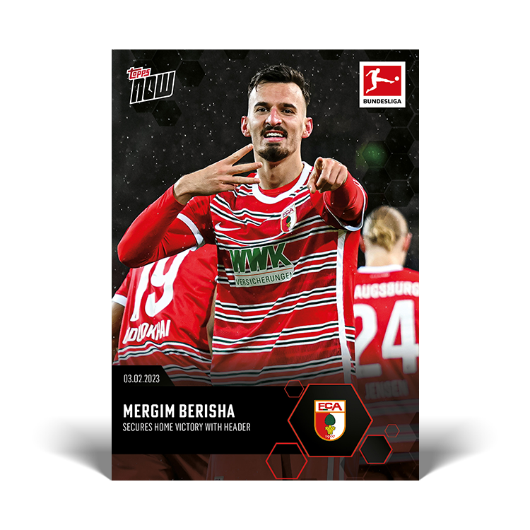 Secures home victory with header - Bundesliga Topps NOW® Card #124 - PR: 59