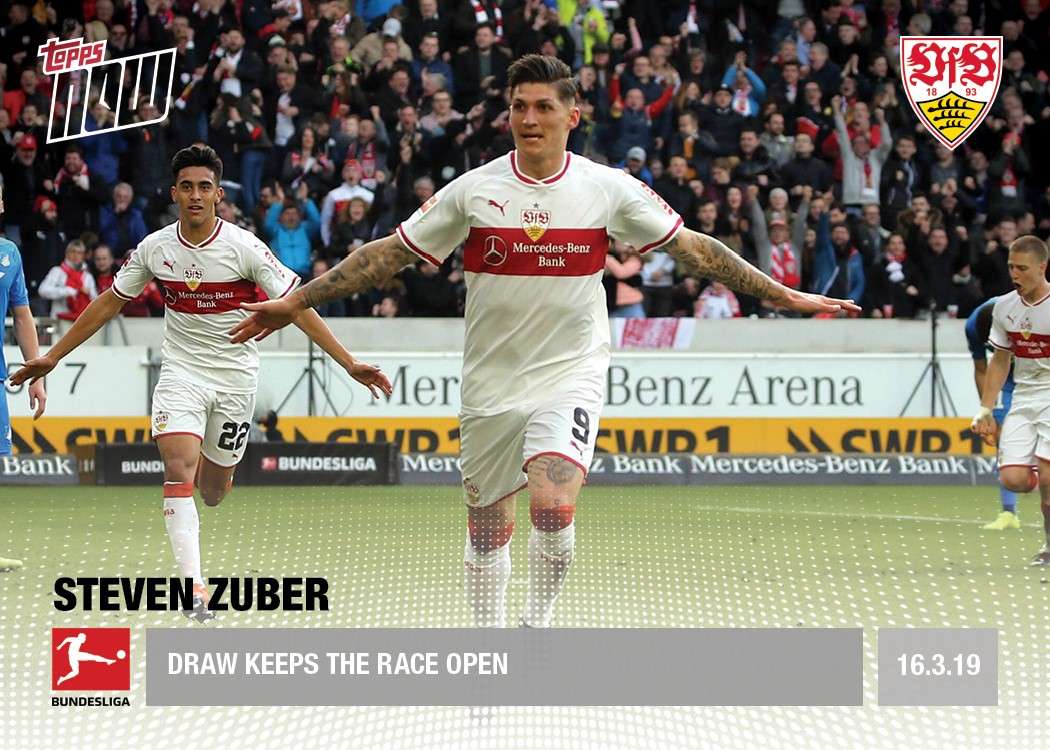Draw Keeps the Race Open- Bundesliga Topps NOW® Card 93 - Print Run: 52