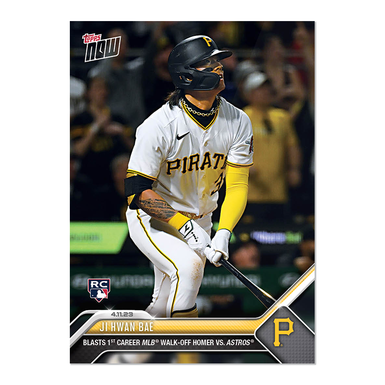 Ji Hwan Bae - 2023 MLB Topps NOW® Card 98 - PR: 907