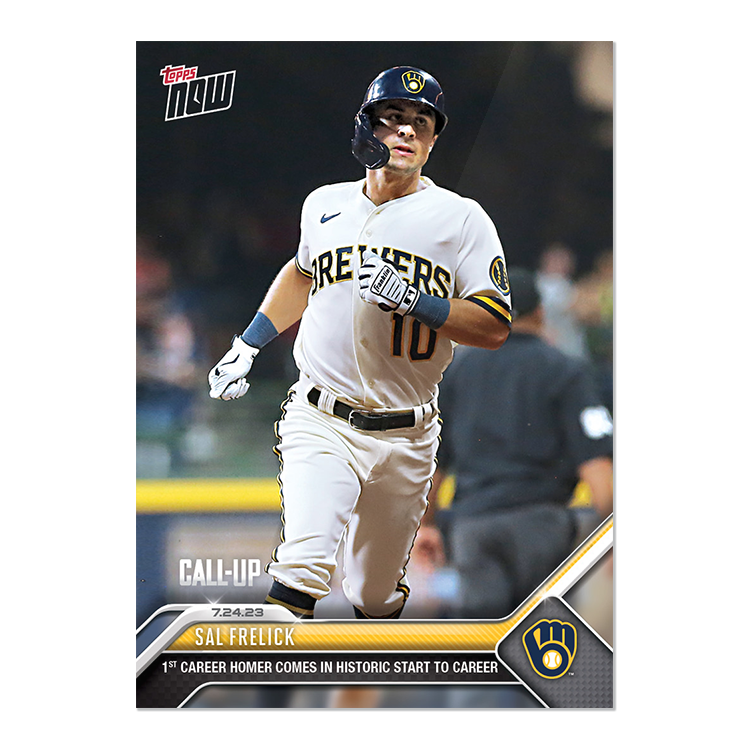 Sal Frelick - 2023 MLB Topps NOW® Card 612 - PR: 2053
