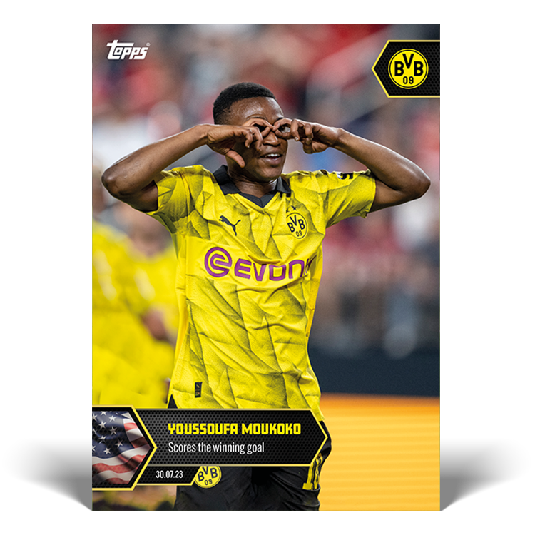 Scores the winner - BVB Topps NOW® Card #008 - PR: 138