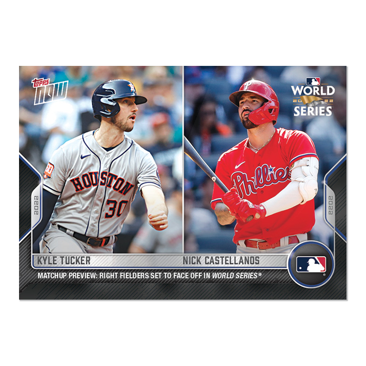 Kyle Tucker | Nick Castellanos - 2022 MLB Topps NOW® Card WSM-6 - PR: 471