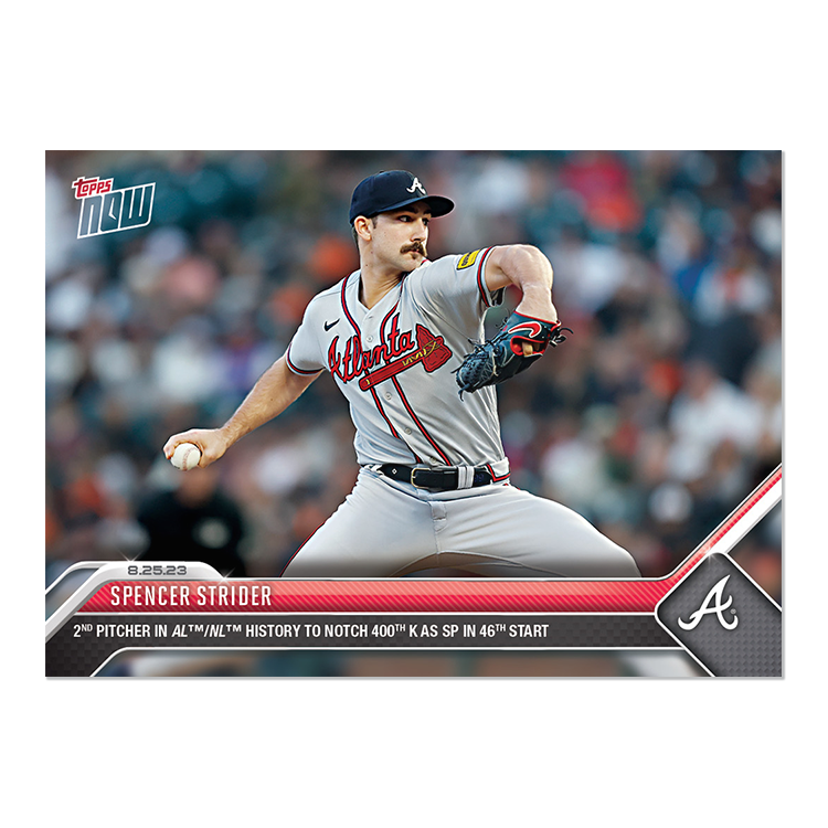 Spencer Strider - 2023 MLB Topps NOW® Card 763 - PR: 785