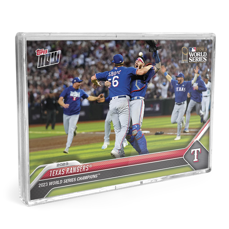 2023 World Series Champions - Texas Rangers - MLB Topps NOW® 15-Card Team Set - PR: 5732