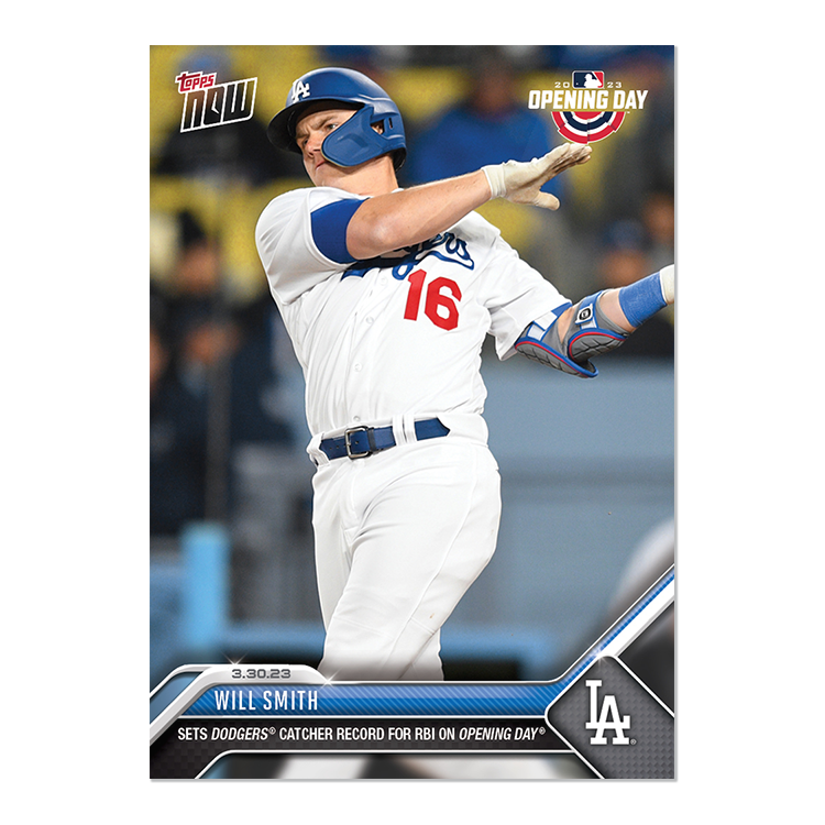 Will Smith - 2023 MLB Topps NOW® Card 10 - PR: 906