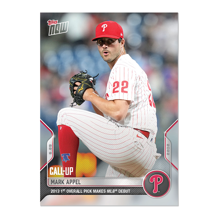 Mark Appel - 2022 MLB Topps NOW® Card 433 - PR: 588