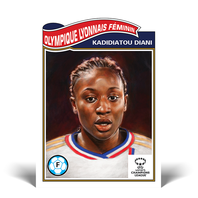 Topps UCC Living Set Card #663 - Kadidiatou Diani - PR: 543