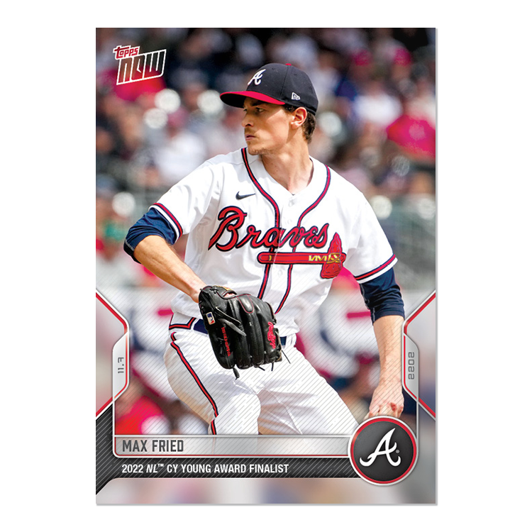 Max Fried - 2022 MLB Topps NOW® Card OS14 - PR: 312