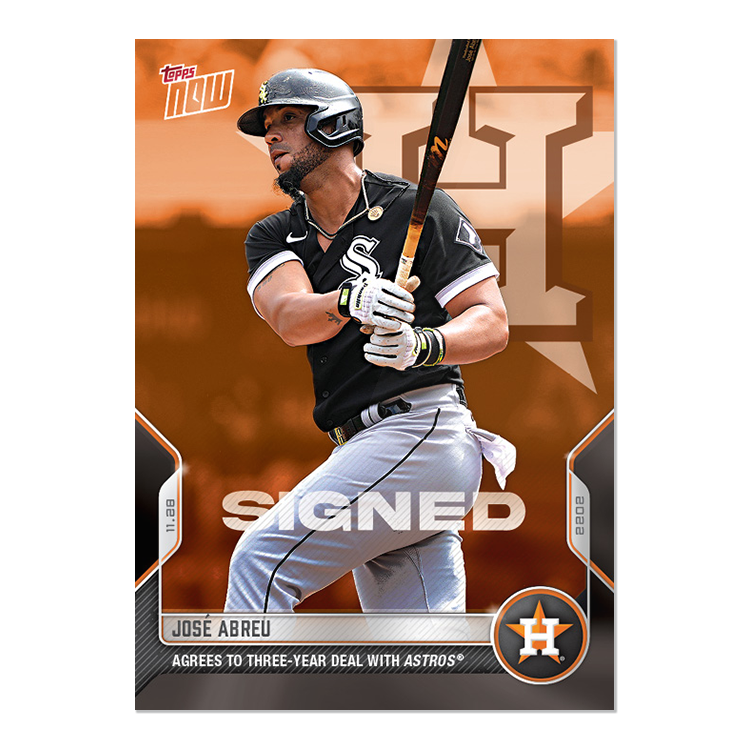 José Abreu - 2022 MLB Topps NOW® Card OS40 - PR: 537