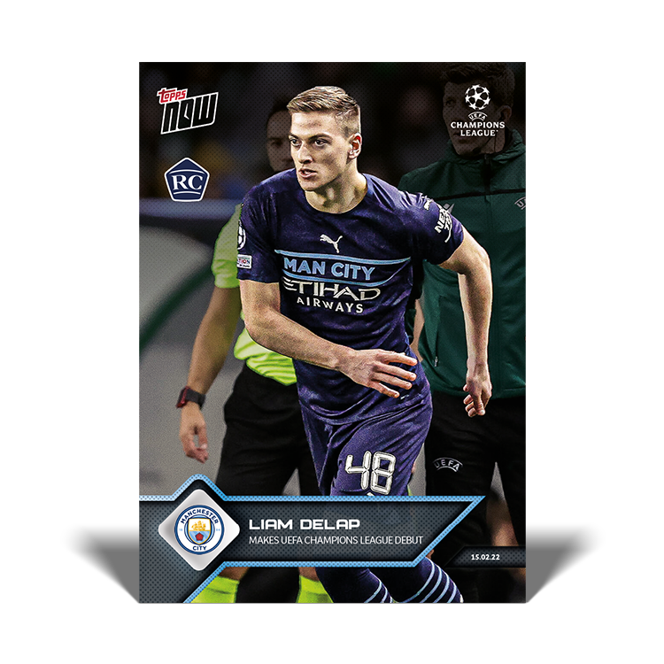 Makes UEFA Champions League debut - UCL Topps NOW® Card #107 - PR: 5634