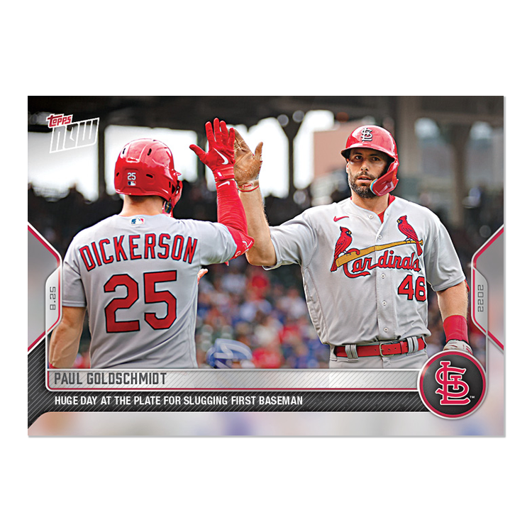 Paul Goldschmidt - 2022 MLB Topps NOW® Card 777 - PR: 435