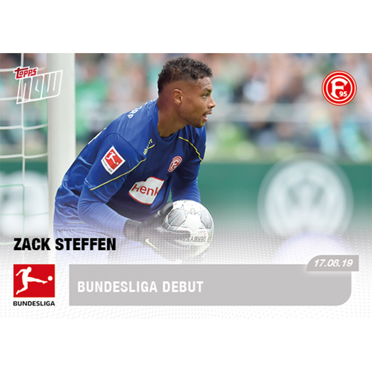 Bundesliga debut - Bundesliga Topps NOW® Card #5 - Print Run: 50