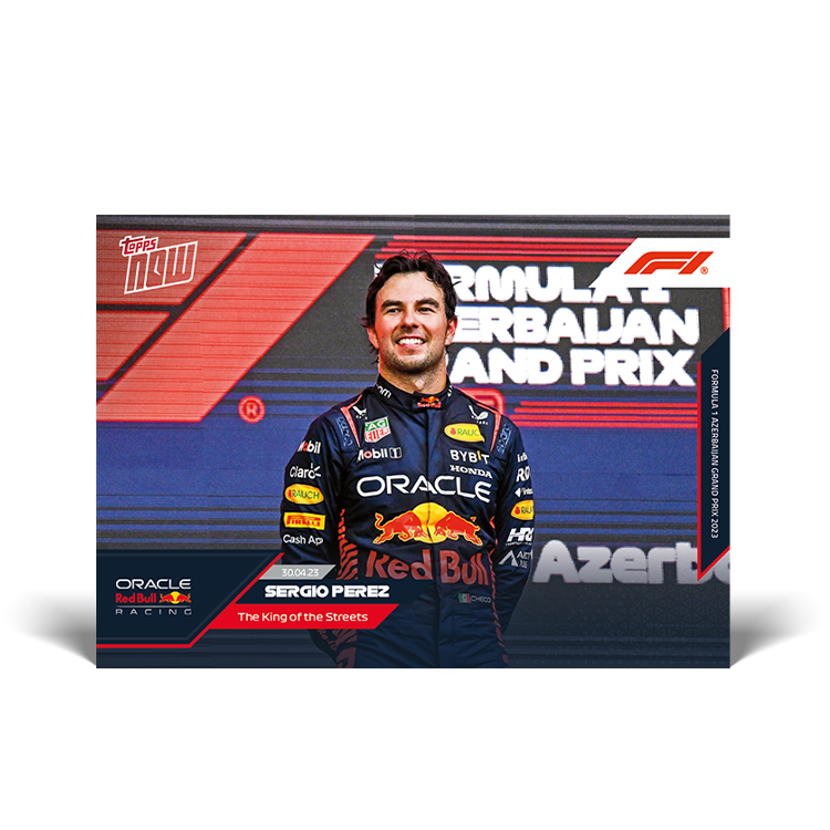 The King of the Streets - F1 Topps NOW® Card #010 - PR: 1014