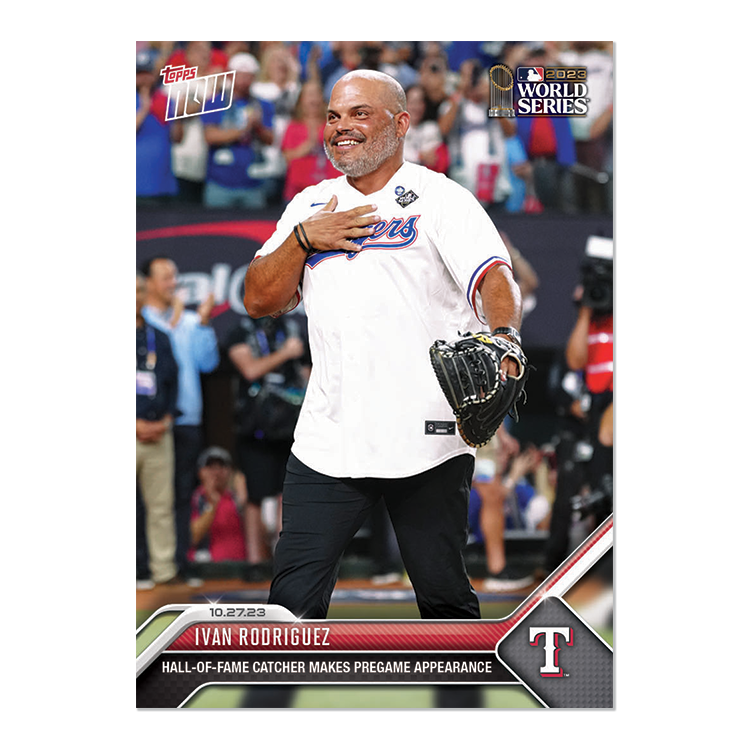 Ivan Rodriguez - 2023 MLB Topps NOW® Card 1046 - PR: 722