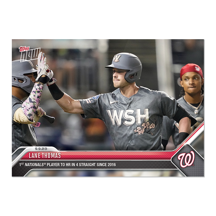 Lane Thomas - 2023 MLB Topps NOW® Card 841 - PR: 292