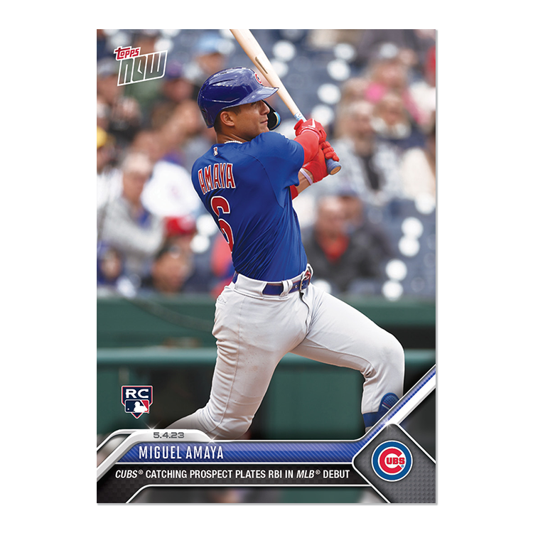 Miguel Amaya - 2023 MLB Topps NOW® Card 237 - PR: 866