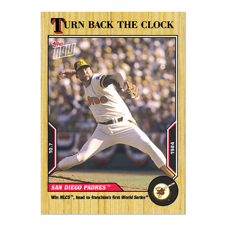 San Diego Padres - 2022 MLB Topps NOW® Turn Back The Clock - Card 191 - PR: 239