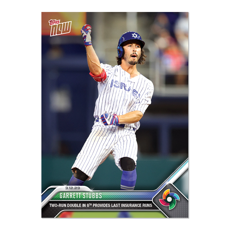 Garrett Stubbs - 2023 World Baseball Classic Topps NOW® Card 29 - PR: 387