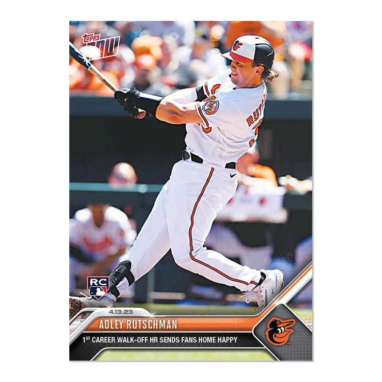 Adley Rutschman - 2023 MLB Topps NOW® Card 114 - PR: 4984