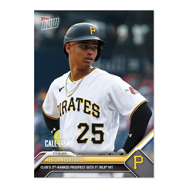 Endy Rodríguez - 2023 MLB Topps NOW® Card 590 - PR: 1204