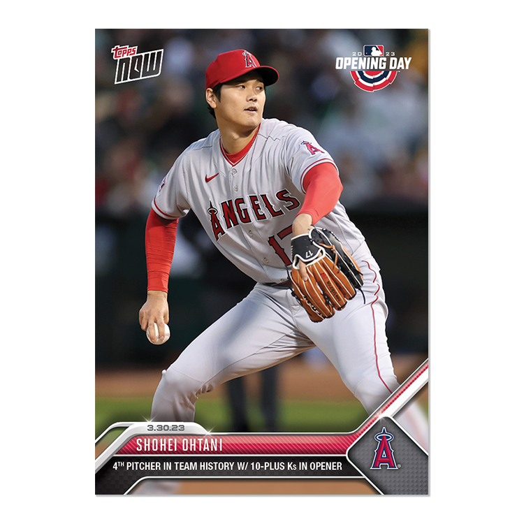Shohei Ohtani - 2023 MLB Topps NOW® Card 11 - PR: 4152